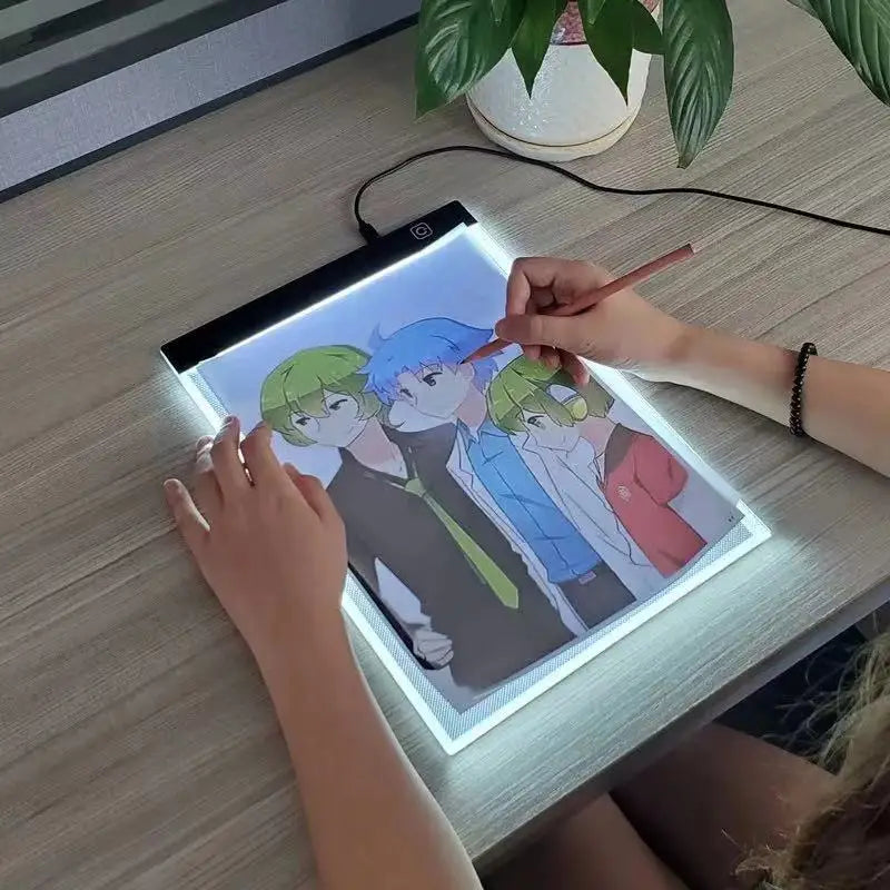 Table de Copie LED Transparent — Pour enfants & adultes