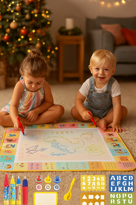 Tapis de dessin à l'eau enfant