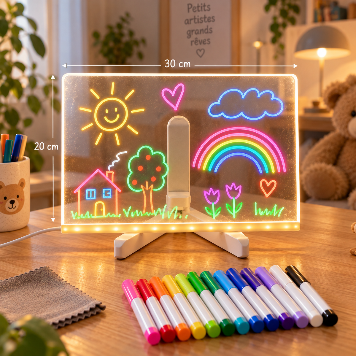Lumi’Colors, les 12 Feutres pour Lumi’Draw