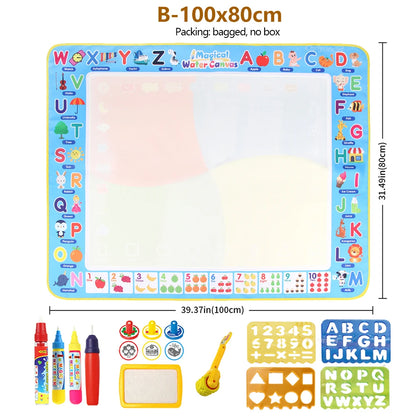 Tapis de dessin à l'eau enfant