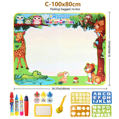 Tapis de dessin à l'eau enfant